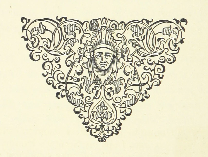 An illustration from An English Garner. Ingatherings from our history and literature, 1877, leaf 144
