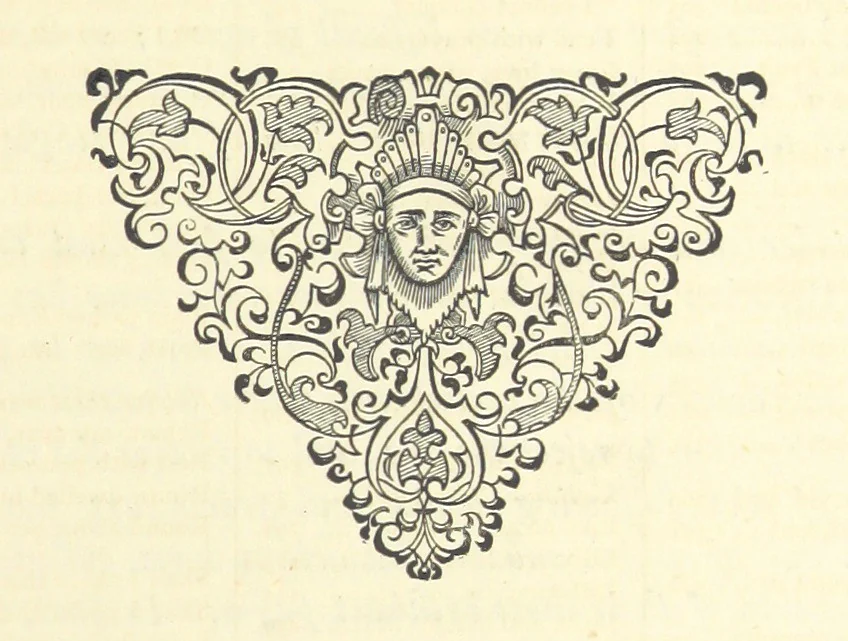 An illustration from An English Garner. Ingatherings from our history and literature, 1877, leaf 15