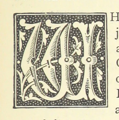An illustration from An English Garner. Ingatherings from our history and literature, 1877, leaf 235