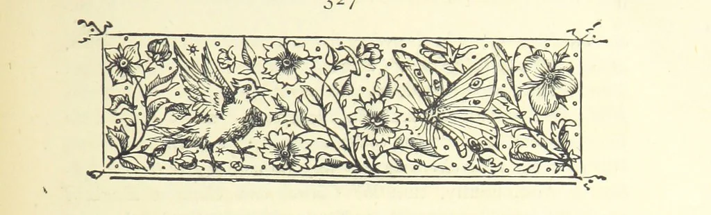 An illustration from An English Garner. Ingatherings from our history and literature, 1877, leaf 333