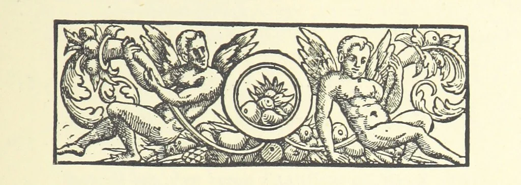 An illustration from An English Garner. Ingatherings from our history and literature, 1877, leaf 545