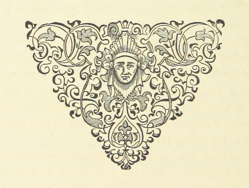 An illustration from An English Garner. Ingatherings from our history and literature, 1877, leaf 634