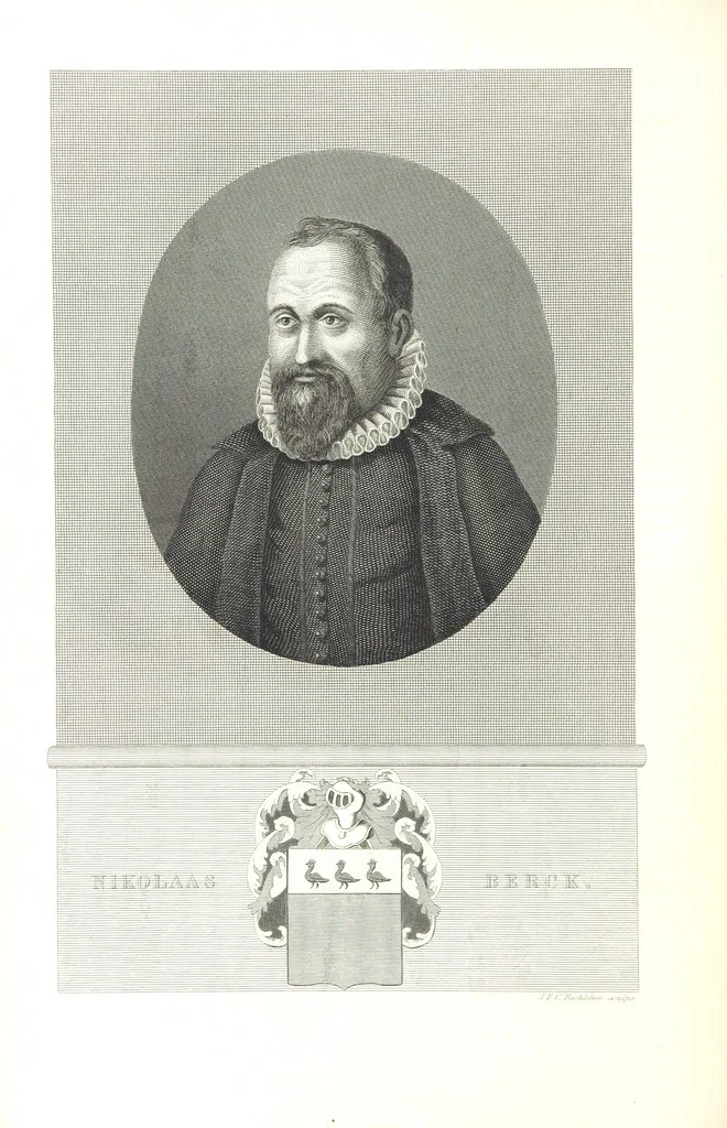 An illustration from Algemeene geschiedenis der Vaderlands, van de vroegste tijden tot op heden. (dl. 3. stuk 2. Voortgezet door Mr. O. van Rees. dl. 3. stuk 3-5. Voortgezet door Mr. O. van Rees en Dr. W. G. Brill. dl. 4, 5. Voortgezet door Dr. J. van Vloten.) dl. 1-dl. 5. stuk 1, 1840, leaf 148
