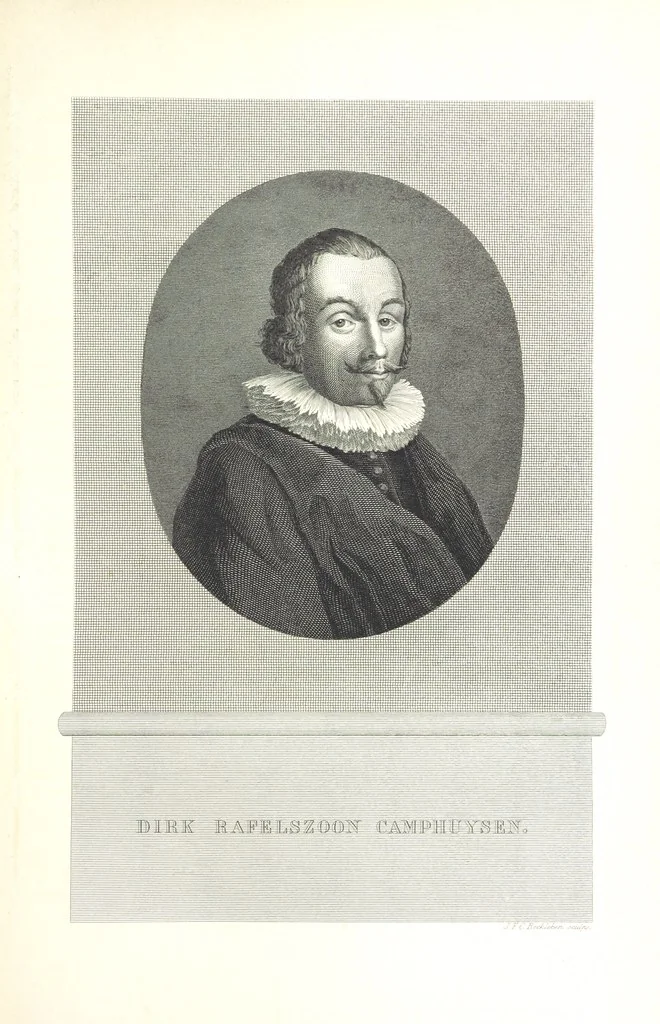 An illustration from Algemeene geschiedenis der Vaderlands, van de vroegste tijden tot op heden. (dl. 3. stuk 2. Voortgezet door Mr. O. van Rees. dl. 3. stuk 3-5. Voortgezet door Mr. O. van Rees en Dr. W. G. Brill. dl. 4, 5. Voortgezet door Dr. J. van Vloten.) dl. 1-dl. 5. stuk 1, 1840, leaf 483