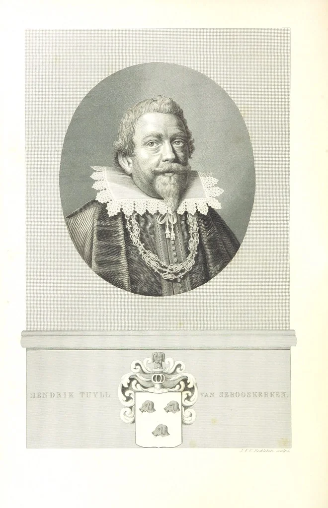 An illustration from Algemeene geschiedenis der Vaderlands, van de vroegste tijden tot op heden. (dl. 3. stuk 2. Voortgezet door Mr. O. van Rees. dl. 3. stuk 3-5. Voortgezet door Mr. O. van Rees en Dr. W. G. Brill. dl. 4, 5. Voortgezet door Dr. J. van Vloten.) dl. 1-dl. 5. stuk 1, 1840, leaf 818