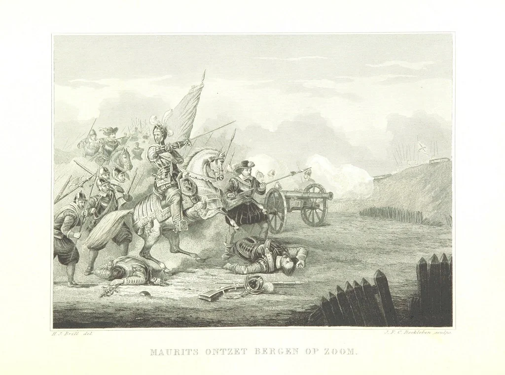 An illustration from Algemeene geschiedenis der Vaderlands, van de vroegste tijden tot op heden. (dl. 3. stuk 2. Voortgezet door Mr. O. van Rees. dl. 3. stuk 3-5. Voortgezet door Mr. O. van Rees en Dr. W. G. Brill. dl. 4, 5. Voortgezet door Dr. J. van Vloten.) dl. 1-dl. 5. stuk 1, 1840, leaf 894