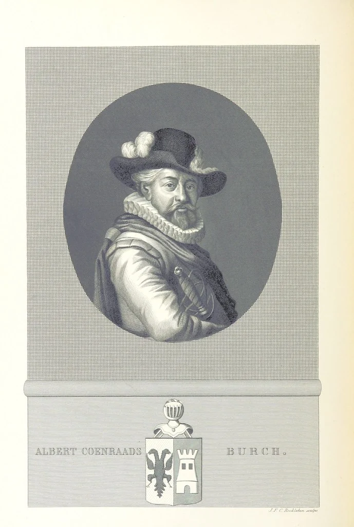 An illustration from Algemeene geschiedenis der Vaderlands, van de vroegste tijden tot op heden. (dl. 3. stuk 2. Voortgezet door Mr. O. van Rees. dl. 3. stuk 3-5. Voortgezet door Mr. O. van Rees en Dr. W. G. Brill. dl. 4, 5. Voortgezet door Dr. J. van Vloten.) dl. 1-dl. 5. stuk 1, 1840, leaf 584