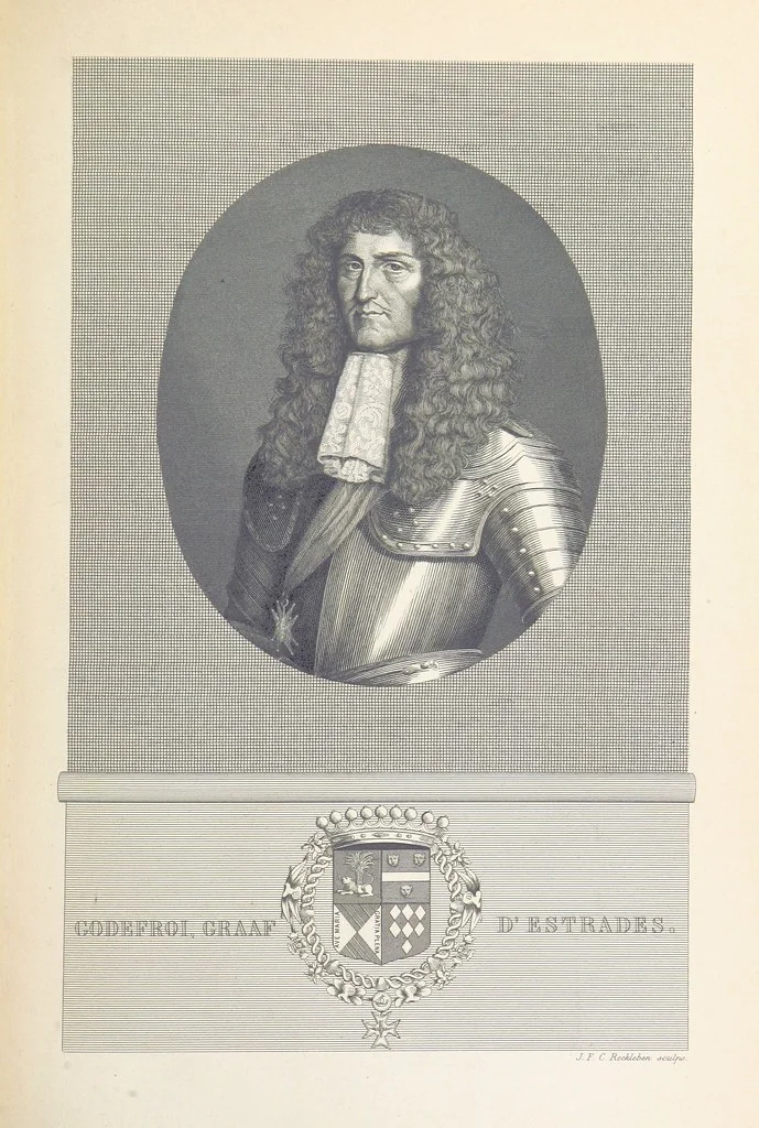 An illustration from Algemeene geschiedenis der Vaderlands, van de vroegste tijden tot op heden. (dl. 3. stuk 2. Voortgezet door Mr. O. van Rees. dl. 3. stuk 3-5. Voortgezet door Mr. O. van Rees en Dr. W. G. Brill. dl. 4, 5. Voortgezet door Dr. J. van Vloten.) dl. 1-dl. 5. stuk 1, 1840, leaf 961