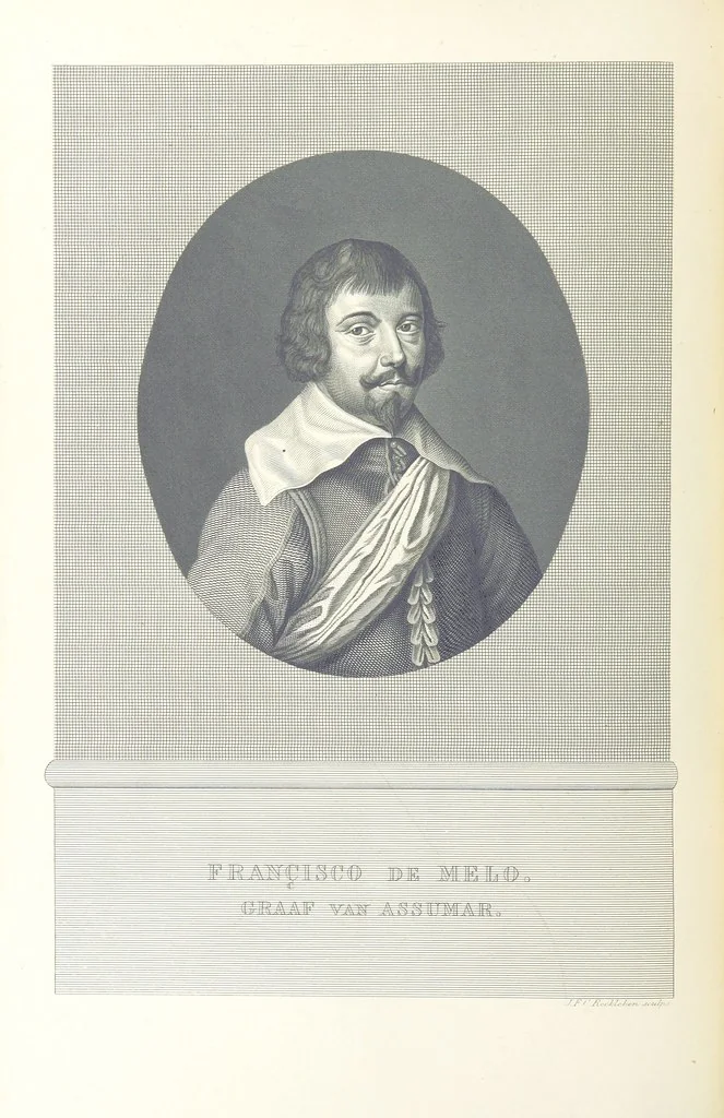 An illustration from Algemeene geschiedenis der Vaderlands, van de vroegste tijden tot op heden. (dl. 3. stuk 2. Voortgezet door Mr. O. van Rees. dl. 3. stuk 3-5. Voortgezet door Mr. O. van Rees en Dr. W. G. Brill. dl. 4, 5. Voortgezet door Dr. J. van Vloten.) dl. 1-dl. 5. stuk 1, 1840, leaf 136