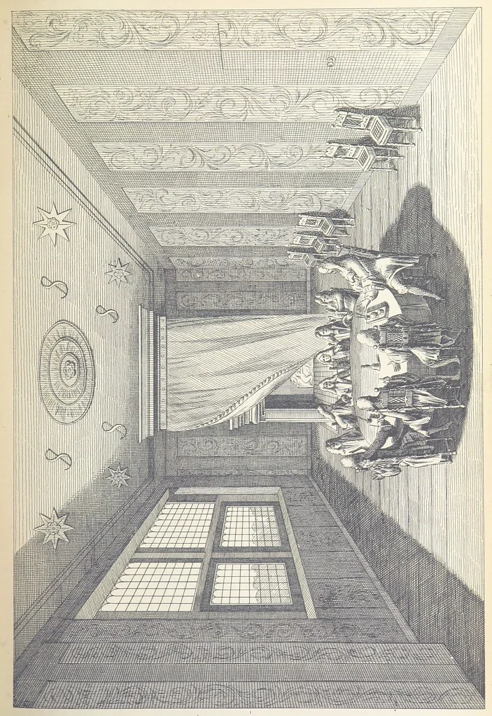 An illustration from Algemeene geschiedenis der Vaderlands, van de vroegste tijden tot op heden. (dl. 3. stuk 2. Voortgezet door Mr. O. van Rees. dl. 3. stuk 3-5. Voortgezet door Mr. O. van Rees en Dr. W. G. Brill. dl. 4, 5. Voortgezet door Dr. J. van Vloten.) dl. 1-dl. 5. stuk 1, 1840, leaf 105