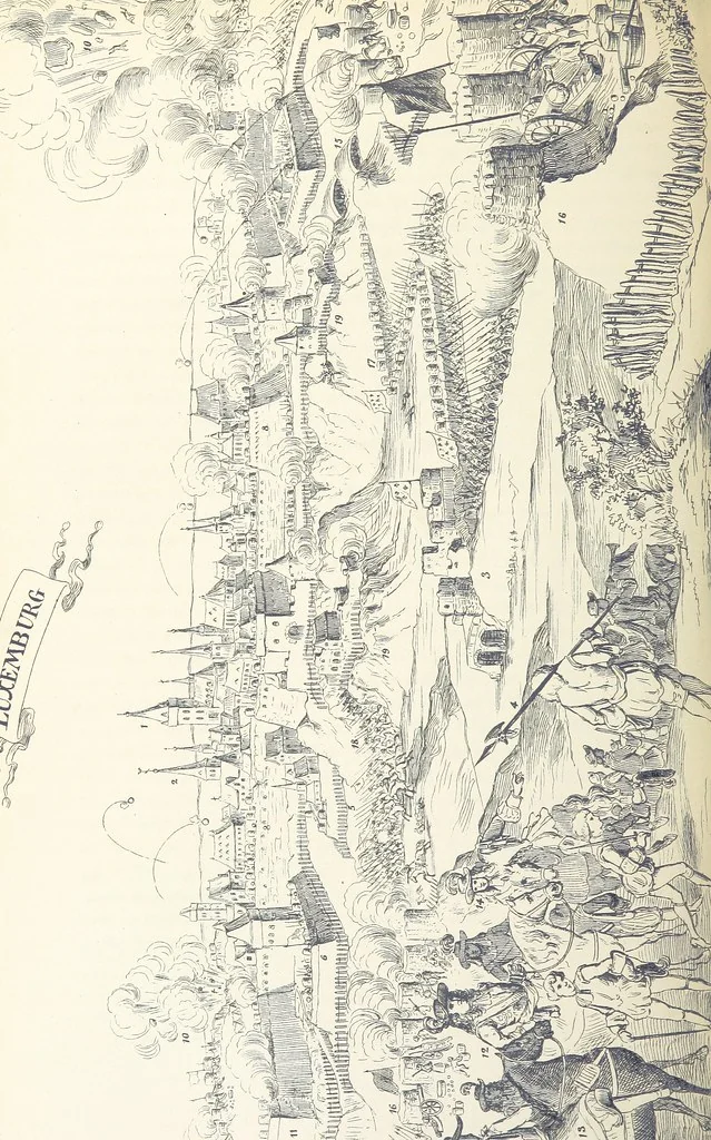 An illustration from Algemeene geschiedenis der Vaderlands, van de vroegste tijden tot op heden. (dl. 3. stuk 2. Voortgezet door Mr. O. van Rees. dl. 3. stuk 3-5. Voortgezet door Mr. O. van Rees en Dr. W. G. Brill. dl. 4, 5. Voortgezet door Dr. J. van Vloten.) dl. 1-dl. 5. stuk 1, 1840, leaf 358