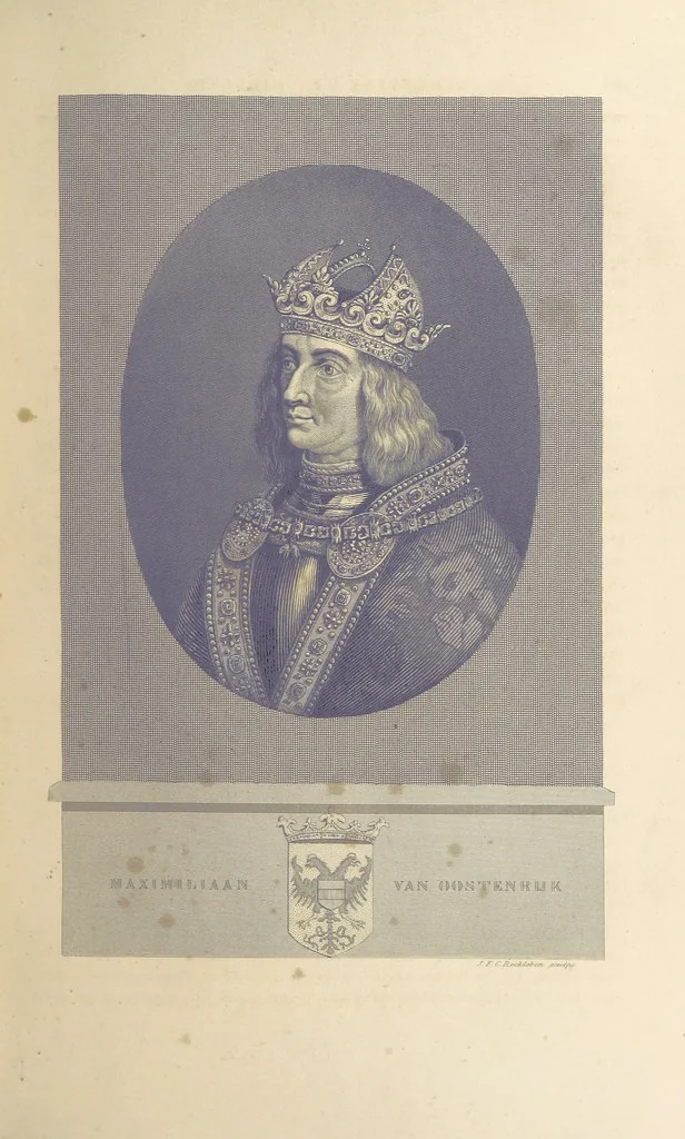 An illustration from Algemeene geschiedenis der Vaderlands, van de vroegste tijden tot op heden. (dl. 3. stuk 2. Voortgezet door Mr. O. van Rees. dl. 3. stuk 3-5. Voortgezet door Mr. O. van Rees en Dr. W. G. Brill. dl. 4, 5. Voortgezet door Dr. J. van Vloten.) dl. 1-dl. 5. stuk 1, 1840, leaf 353