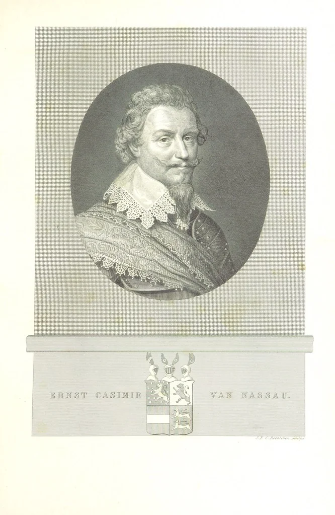 An illustration from Algemeene geschiedenis der Vaderlands, van de vroegste tijden tot op heden. (dl. 3. stuk 2. Voortgezet door Mr. O. van Rees. dl. 3. stuk 3-5. Voortgezet door Mr. O. van Rees en Dr. W. G. Brill. dl. 4, 5. Voortgezet door Dr. J. van Vloten.) dl. 1-dl. 5. stuk 1, 1840, leaf 283