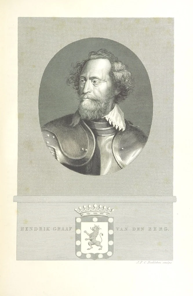 An illustration from Algemeene geschiedenis der Vaderlands, van de vroegste tijden tot op heden. (dl. 3. stuk 2. Voortgezet door Mr. O. van Rees. dl. 3. stuk 3-5. Voortgezet door Mr. O. van Rees en Dr. W. G. Brill. dl. 4, 5. Voortgezet door Dr. J. van Vloten.) dl. 1-dl. 5. stuk 1, 1840, leaf 743