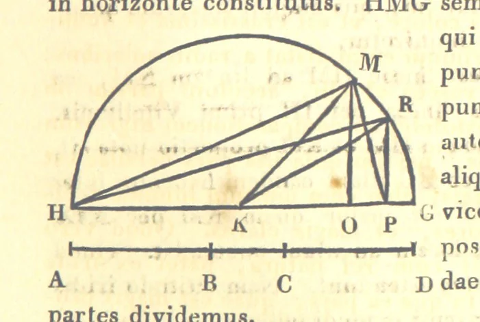 An illustration from Ἀριστοτελους μετεωρολογικα. Aristotelis Meteorologicorum libri IV. ... Denuo post Bekkerum ... recensuit, novam interpretationem latinam confecit, excerpta ex commentariis Alexandri, Olympiodori et Ioannis Philoponi, suos commentarios adiecit ... indices ... addidit Iulius Ludovicus Ideler, 1834, leaf 563
