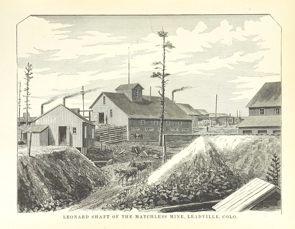 An illustration from History of Arkansas Valley, Colorado. [By W. B. Vickers and others.] Illustrated, 1881, leaf 31