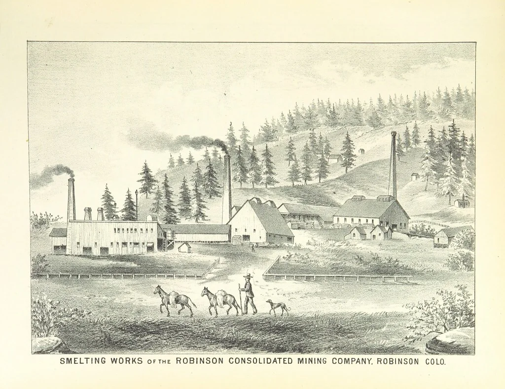 An illustration from History of Arkansas Valley, Colorado. [By W. B. Vickers and others.] Illustrated, 1881, leaf 43