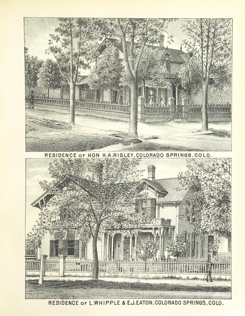 An illustration from History of Arkansas Valley, Colorado. [By W. B. Vickers and others.] Illustrated, 1881, leaf 571