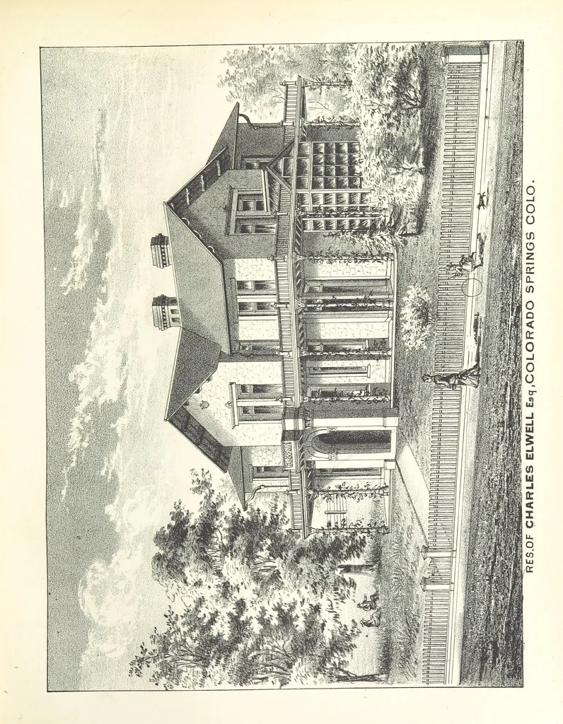 An illustration from History of Arkansas Valley, Colorado. [By W. B. Vickers and others.] Illustrated, 1881, leaf 595