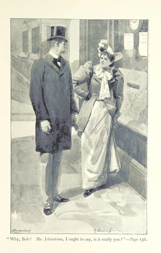 An illustration from Old Caleb's Will: or, the Fortunes of the Cardew family, 1896, leaf 149