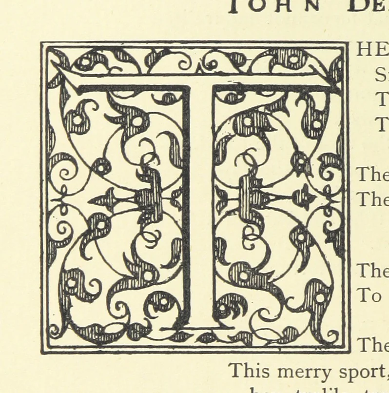 An illustration from A Century of Ballads ... Edited, and illustrated in facsimile of the originals, by J. Ashton, 1887, leaf 286