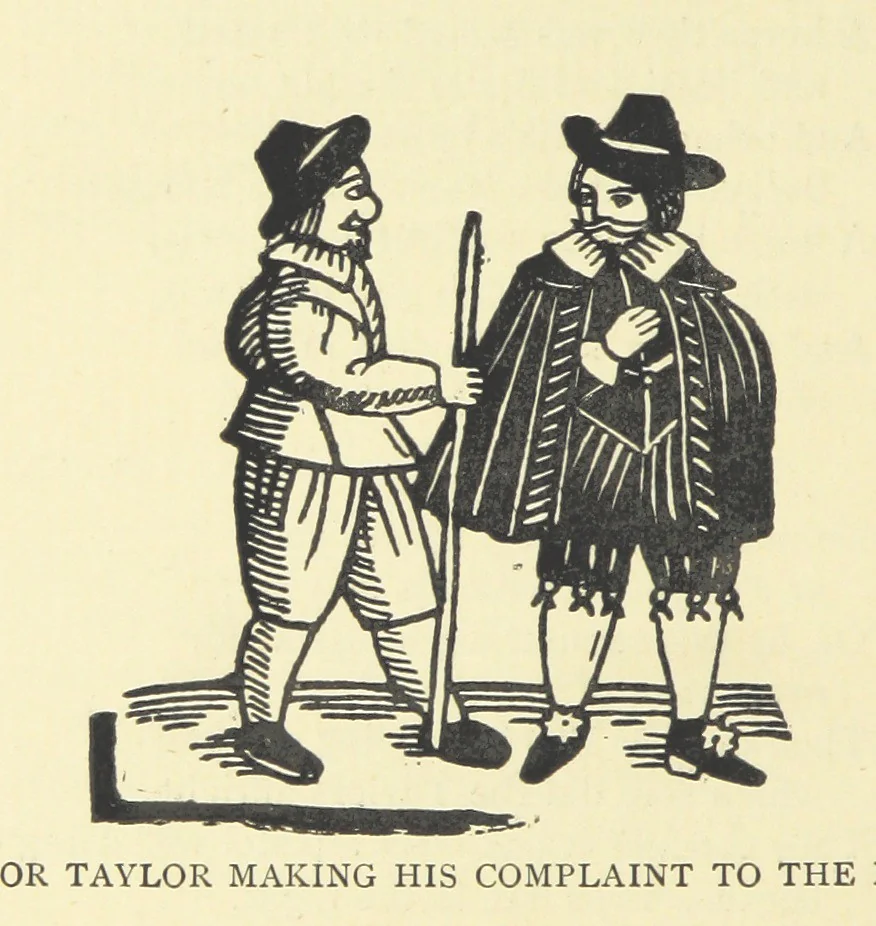 An illustration from A Century of Ballads ... Edited, and illustrated in facsimile of the originals, by J. Ashton, 1887, leaf 302