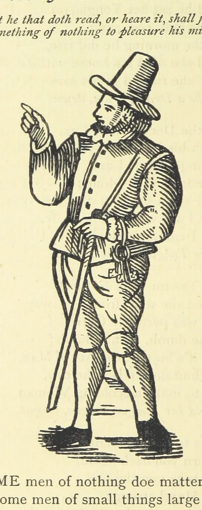 An illustration from A Century of Ballads ... Edited, and illustrated in facsimile of the originals, by J. Ashton, 1887, leaf 350