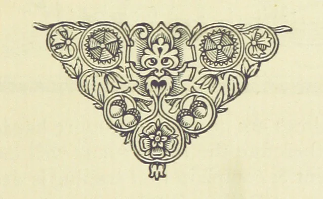 An illustration from A Century of Ballads ... Edited, and illustrated in facsimile of the originals, by J. Ashton, 1887, leaf 95