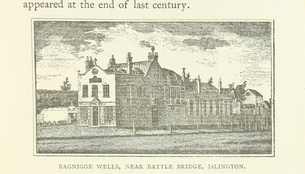 An illustration from The Fleet: its river, prison, and marriages ... Illustrated, etc, 1888, leaf 109