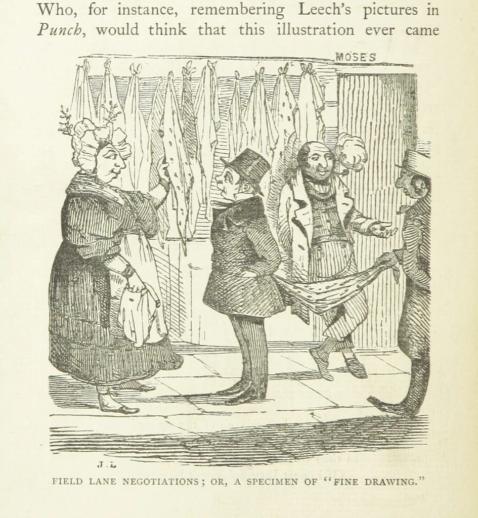 An illustration from The Fleet: its river, prison, and marriages ... Illustrated, etc, 1888, leaf 184
