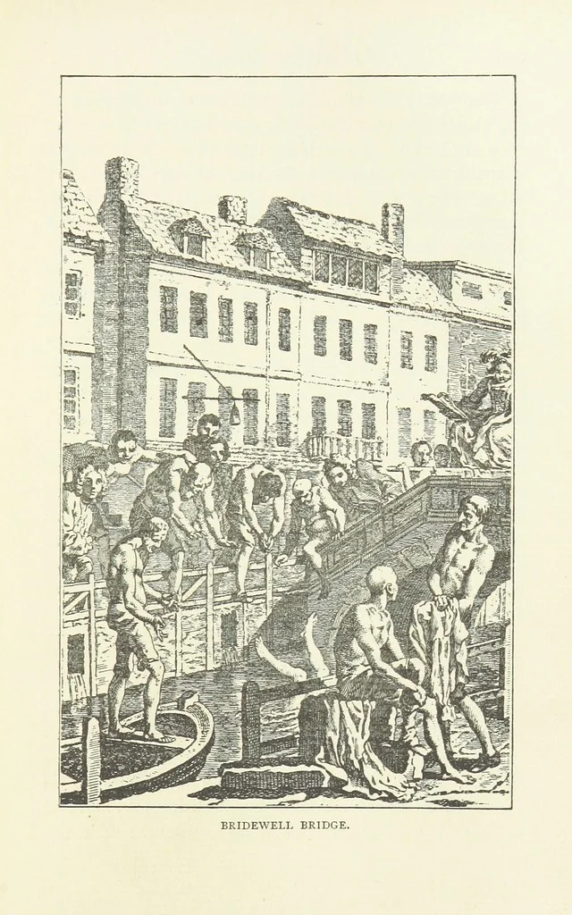 An illustration from The Fleet: its river, prison, and marriages ... Illustrated, etc, 1888, leaf 231