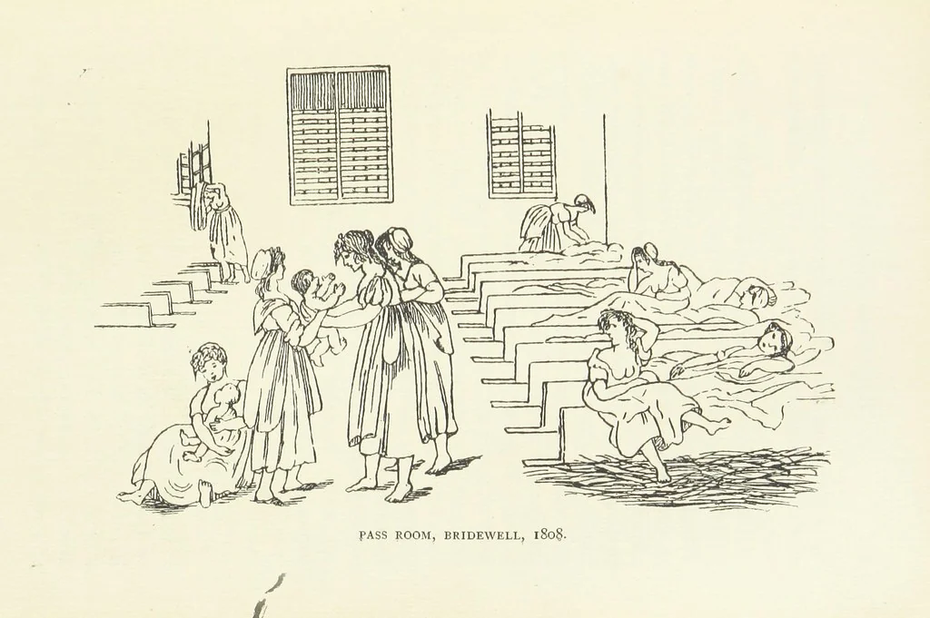 An illustration from The Fleet: its river, prison, and marriages ... Illustrated, etc, 1888, leaf 239