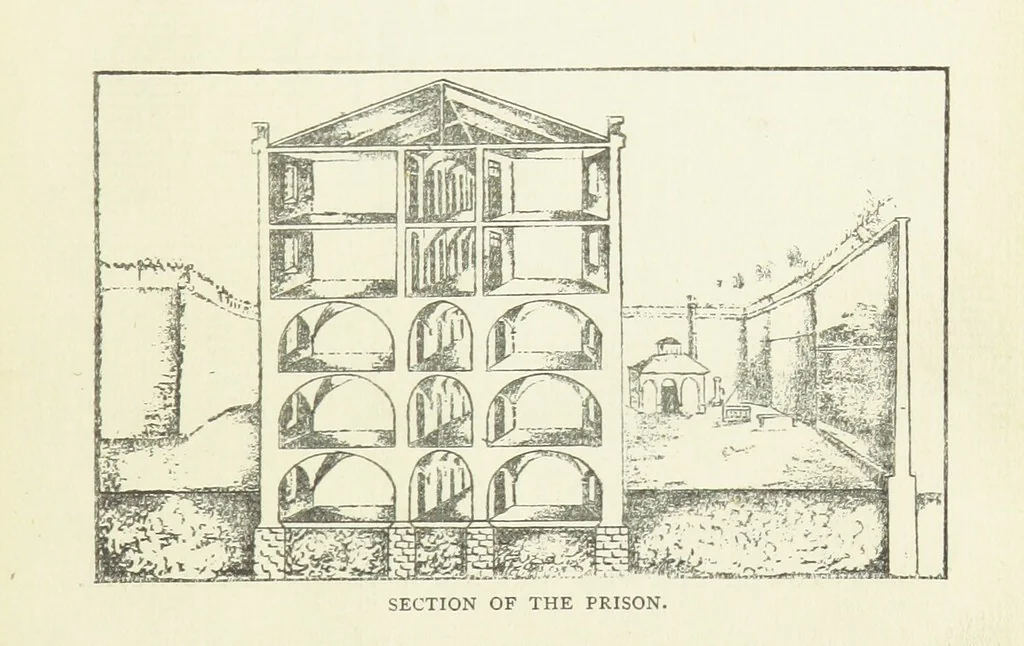 An illustration from The Fleet: its river, prison, and marriages ... Illustrated, etc, 1888, leaf 347