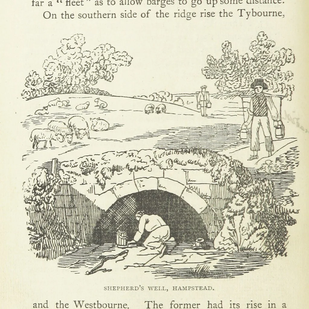 An illustration from The Fleet: its river, prison, and marriages ... Illustrated, etc, 1888, leaf 46