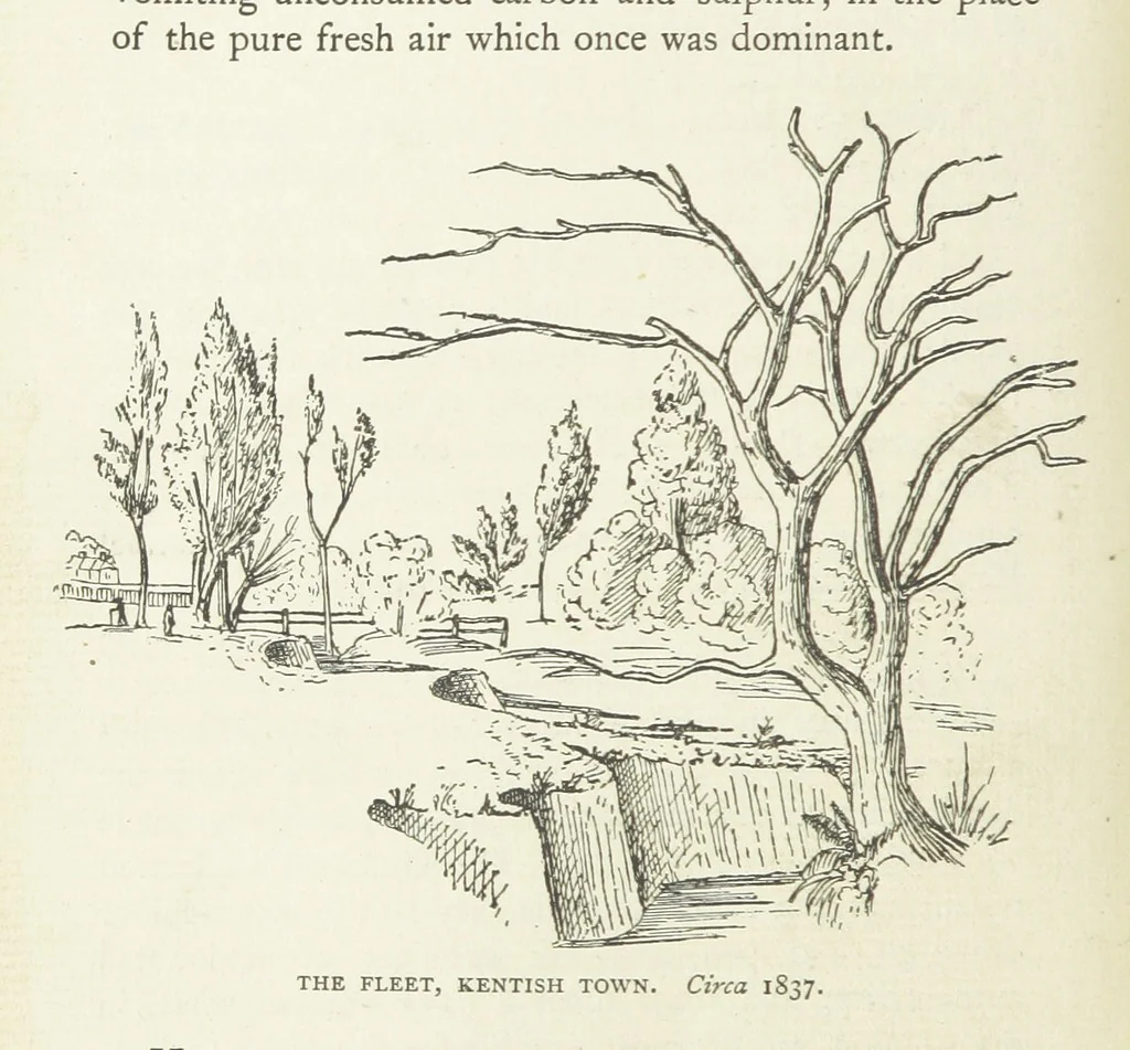 An illustration from The Fleet: its river, prison, and marriages ... Illustrated, etc, 1888, leaf 52