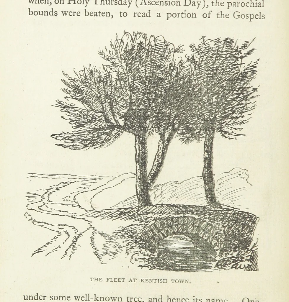 An illustration from The Fleet: its river, prison, and marriages ... Illustrated, etc, 1888, leaf 54