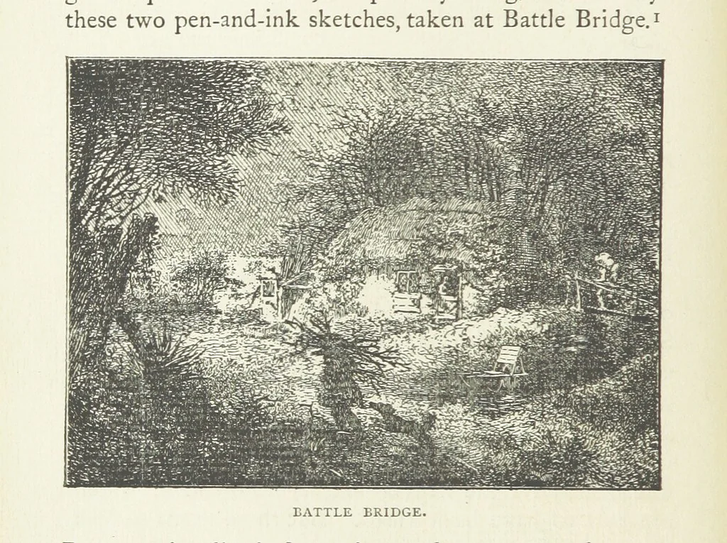 An illustration from The Fleet: its river, prison, and marriages ... Illustrated, etc, 1888, leaf 64