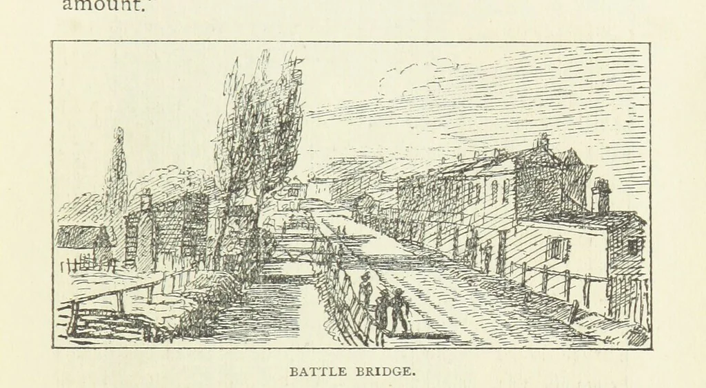 An illustration from The Fleet: its river, prison, and marriages ... Illustrated, etc, 1888, leaf 65
