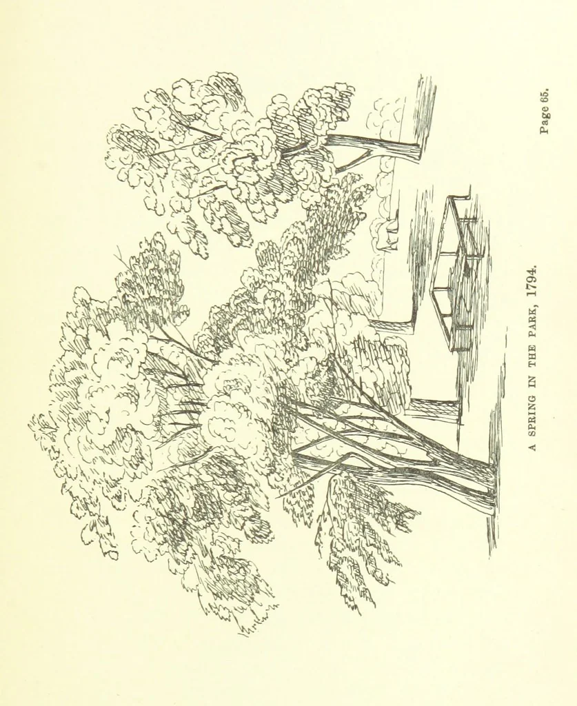 An illustration from Hyde Park from Domesday-Book to date, etc, 1896, leaf 101