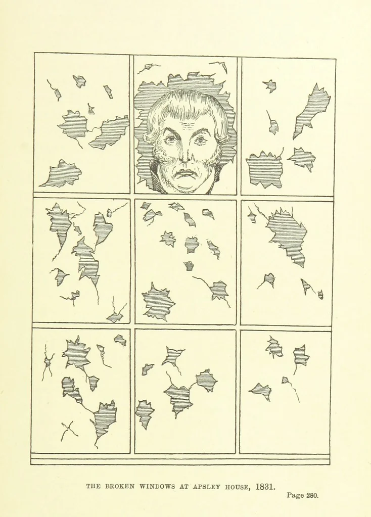 An illustration from Hyde Park from Domesday-Book to date, etc, 1896, leaf 335