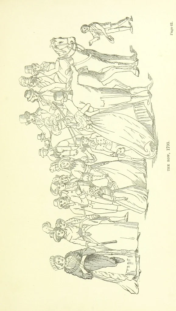 An illustration from Hyde Park from Domesday-Book to date, etc, 1896, leaf 89