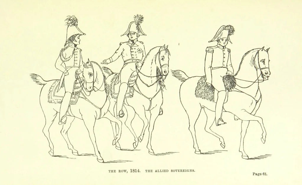 An illustration from Hyde Park from Domesday-Book to date, etc, 1896, leaf 93