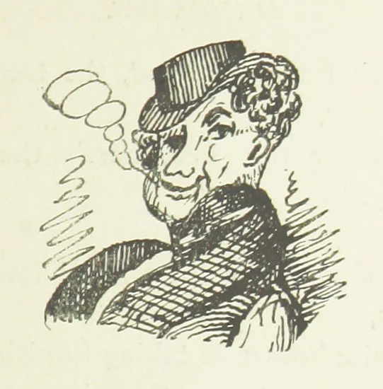 An illustration from Modern Street Ballads. With ... illustrations, 1888, leaf 197