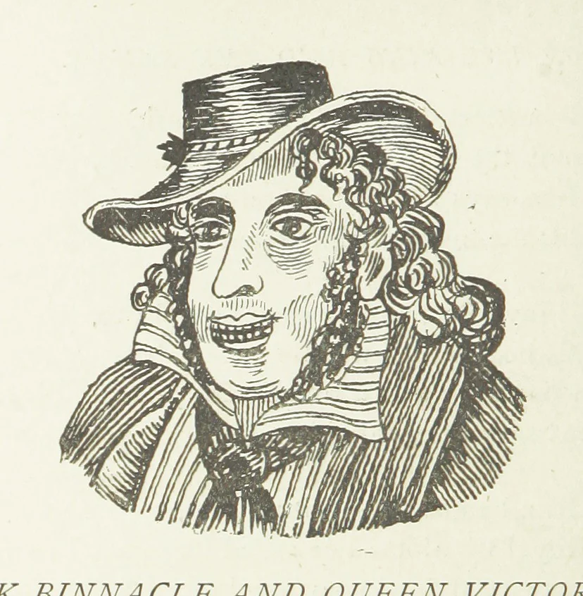 An illustration from Modern Street Ballads. With ... illustrations, 1888, leaf 256