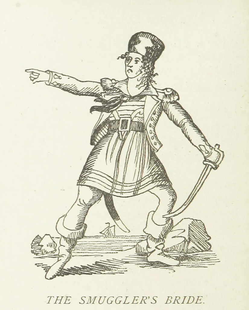 An illustration from Modern Street Ballads. With ... illustrations, 1888, leaf 264