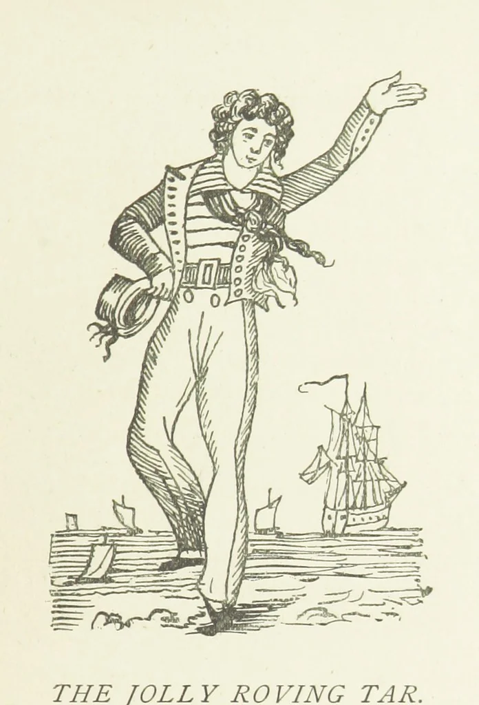An illustration from Modern Street Ballads. With ... illustrations, 1888, leaf 273