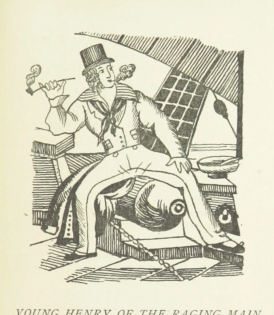 An illustration from Modern Street Ballads. With ... illustrations, 1888, leaf 275
