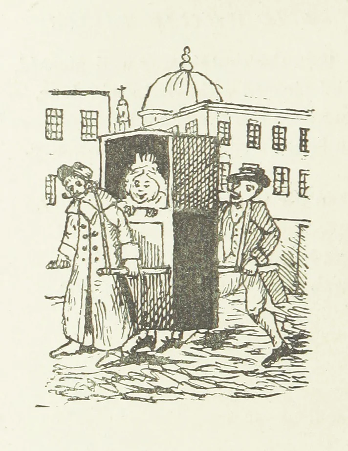 An illustration from Modern Street Ballads. With ... illustrations, 1888, leaf 284