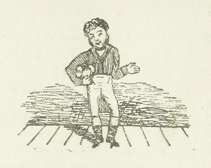 An illustration from Modern Street Ballads. With ... illustrations, 1888, leaf 416