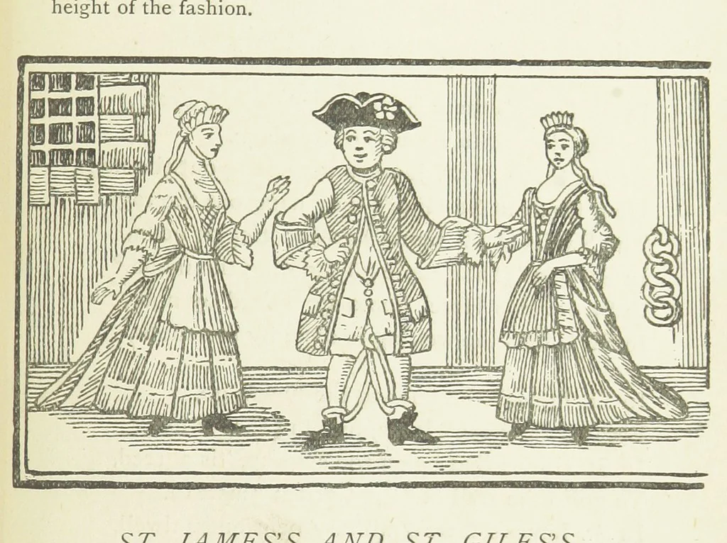 An illustration from Modern Street Ballads. With ... illustrations, 1888, leaf 421